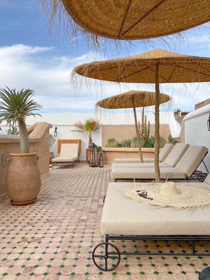 Riad Le Pelerin Marrakesh Bagian luar foto